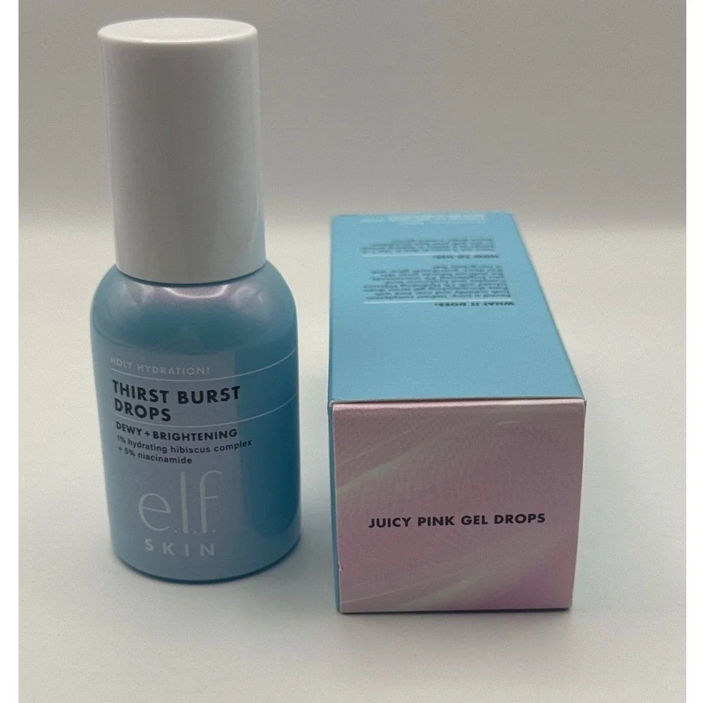 ELF‎ Skin Holy Hydration! Thirst Burst Dewy + Brightening Drops 1 fl oz BNIB